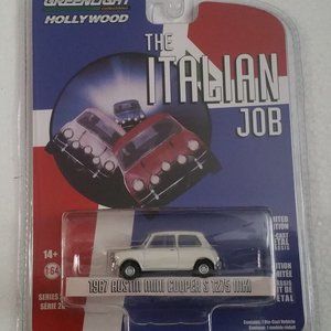 Greenlight 1:64 The Italian Job 1967 Austin Mini Cooper S 1275 MKI White